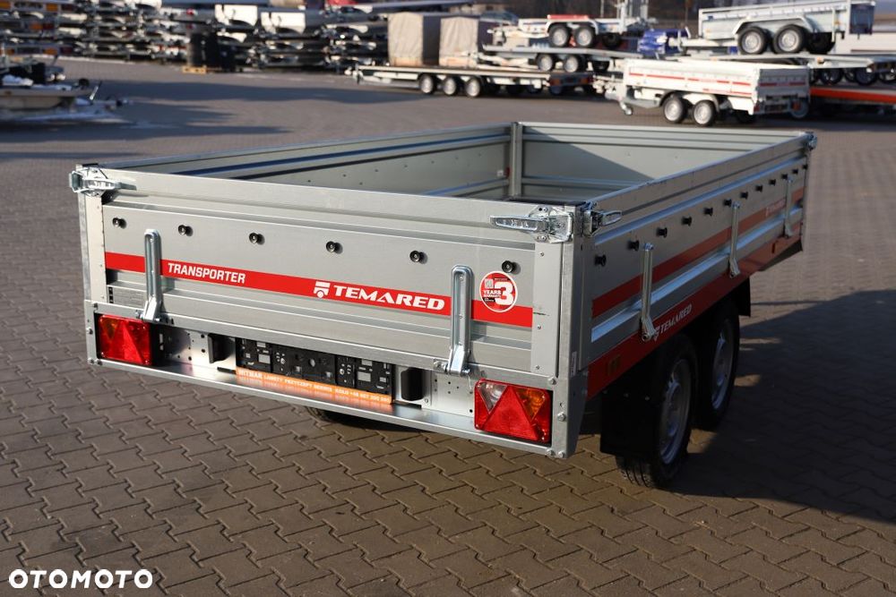 TEMARED TRANSPORTER 3015/2 0,75T 304x153x40 cm , 2 osie, dmc 750 kg - 4