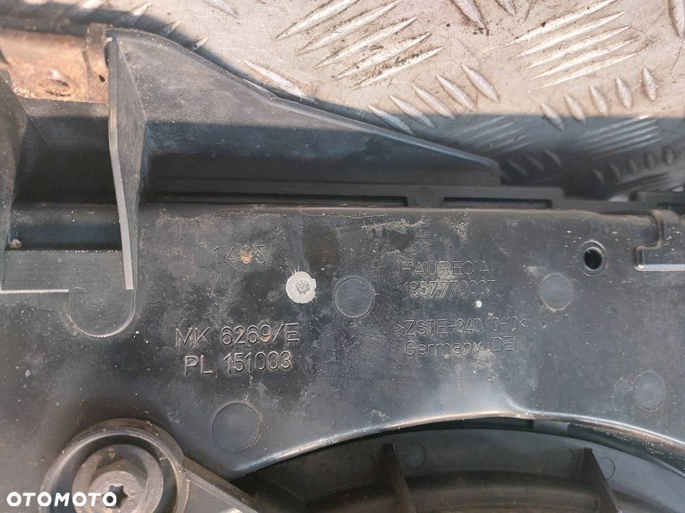 PAS PRZEDNI WZMOCNIENIE CZOŁOWE + KOMPLET CHŁODNIC AUDI A6 C6 2.4 V6 - 3