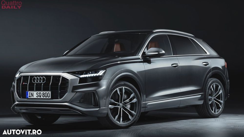 Jante AUDI 20 R20 Model S-Line A4 A5 A6 A7 A8 Q3 Q5 Q8 2021 Black Anvelope Vara - 5