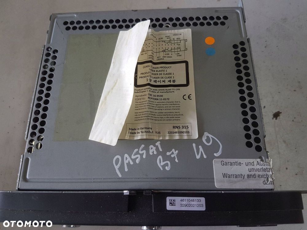 VW PASSAT B7 10-14r CC RADIO NAWIGACJA 3C0035279H - 4