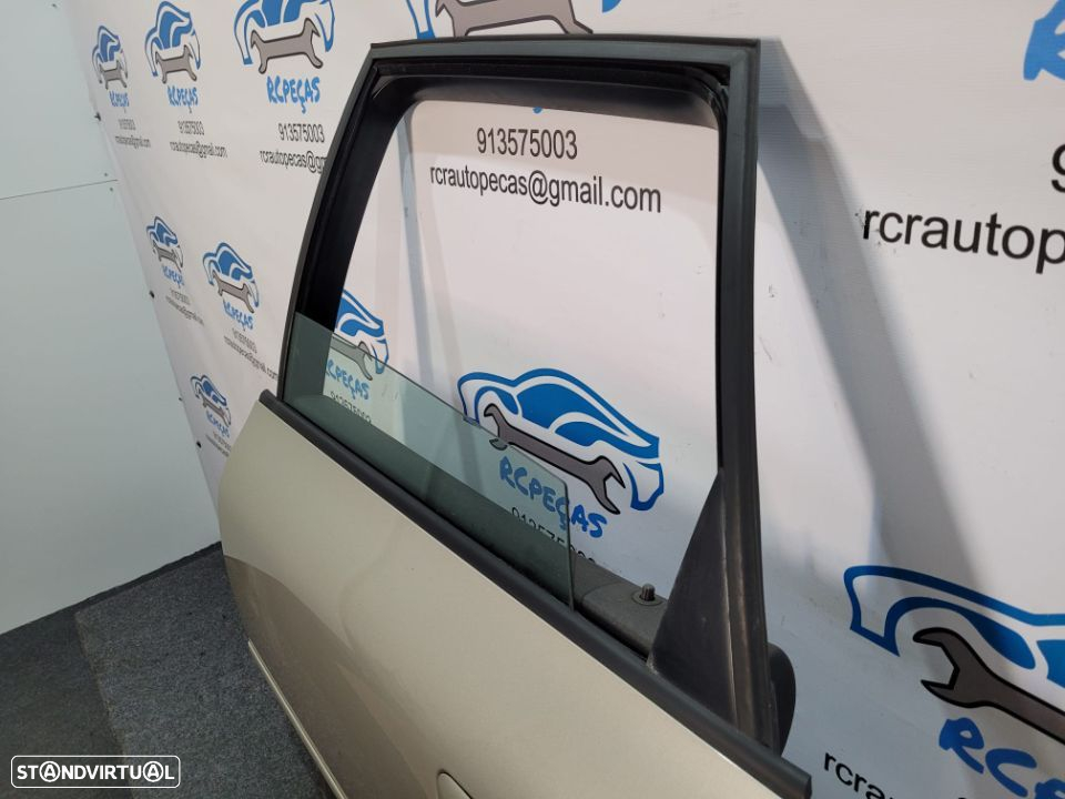 PORTA TRASEIRA TRÁS ESQUERDA AUDI A3 8L FECHO ELEVADOR MOTOR PUXADOR VIDRO - 5