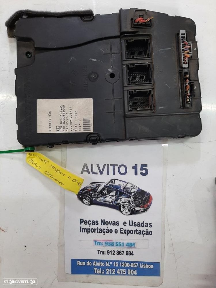 módulo eletrónico Renault Megane 2  2002/2012 - 1