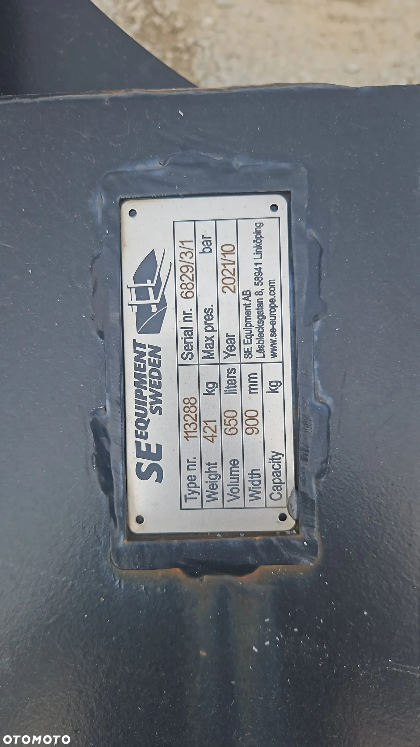 Nowa Łyżka SE 90cm złącze S1 B20 do koparki koparka VOLVO do kopania kopiąca Hitachi skandynawska - 4