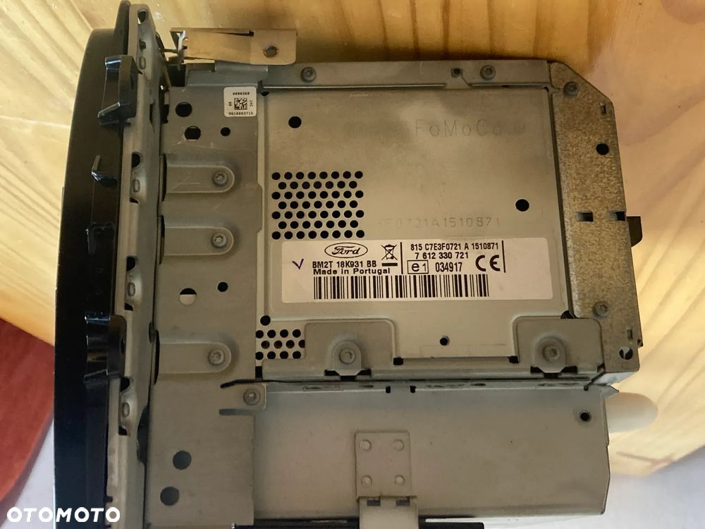 RADIO FORD BM2T-18K931-BB - panel multimedialny + klimatronik. - 3
