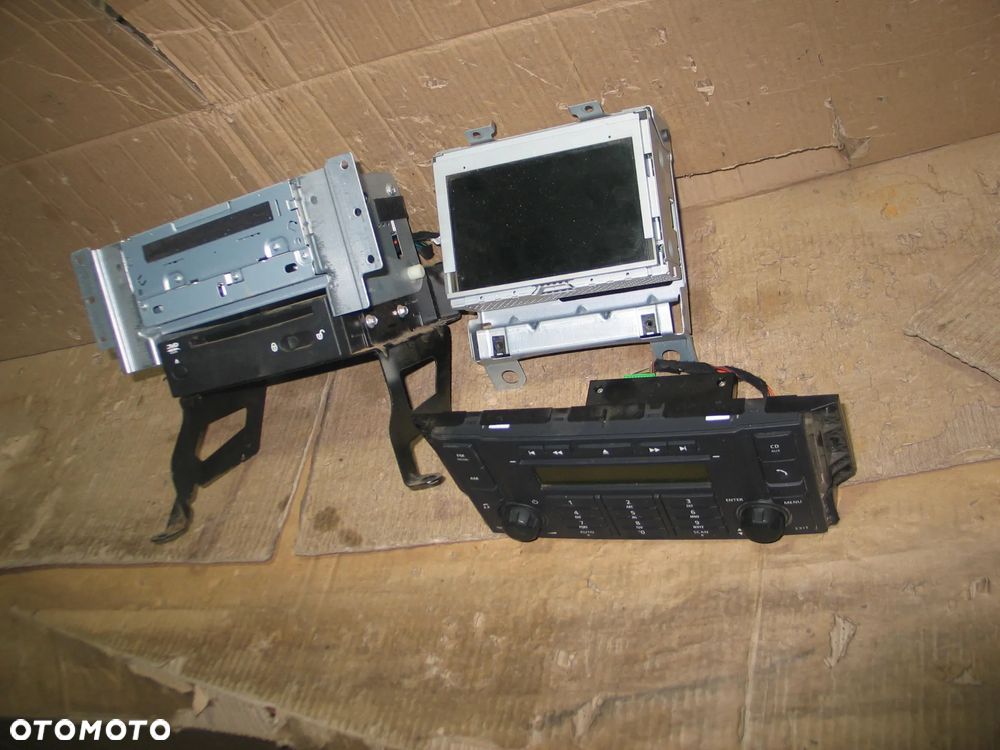 radio radioodtwarzacz czytnik tuner wyświetlacz land rover freelander 2 II -671R KMD-860R - 4