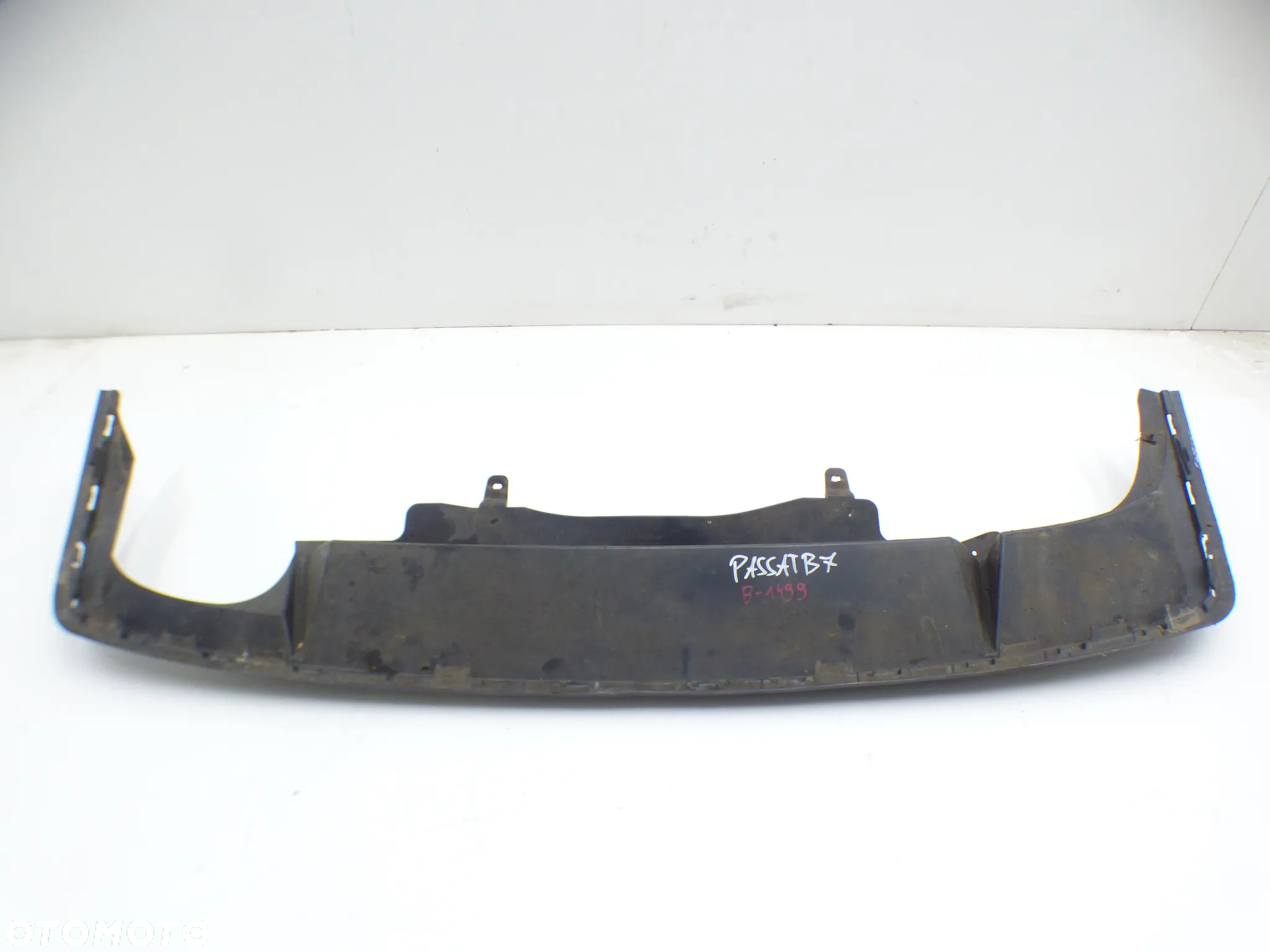 VW PASSAT B7 DOKŁADKA DYFUZOR ZDERZAKA TYŁ TYLNEGO 3AE807521A B1499 - 2