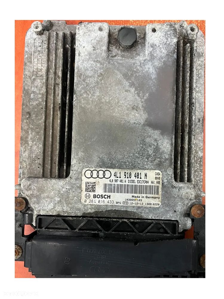 Sterownik silnika BOSCH 4L1910401N 0281016433 Audi Q7 3.0 TDI CASA - 1
