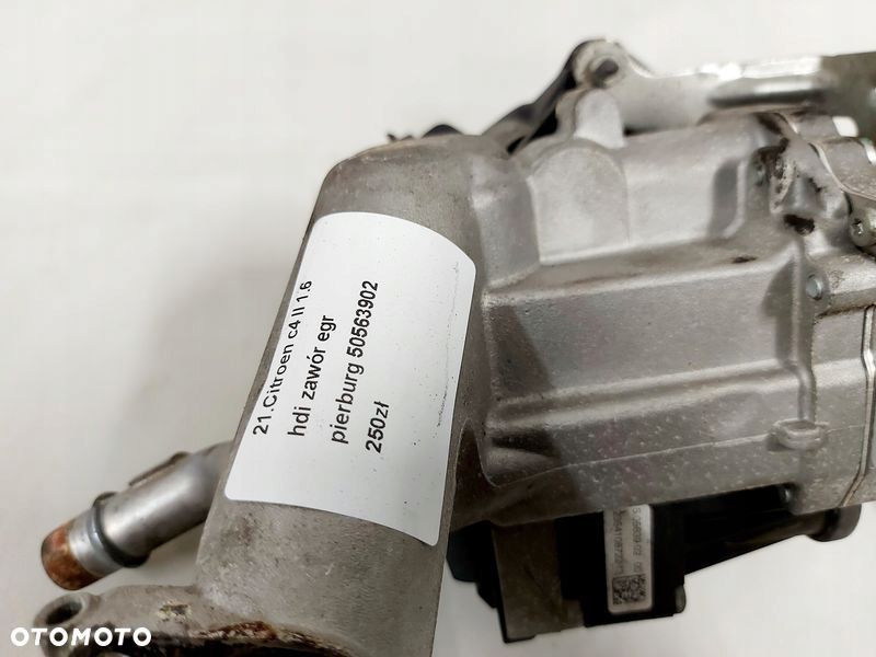 citroen c4 2 ii b7 1.6 hdi zawór egr pierburg - 3