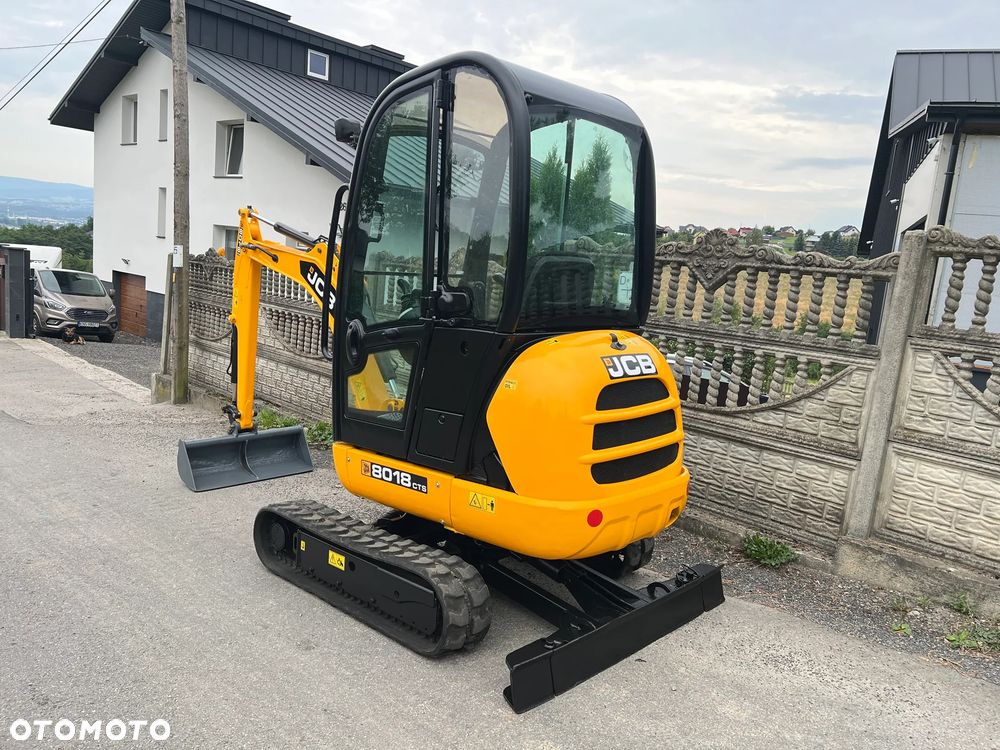 JCB 8018 CTS | Minikoparka JCB 8018 | 2 Tony | Rozsuwane Gąsienice | Stan IDEALNY | Mini Koparka | - 5