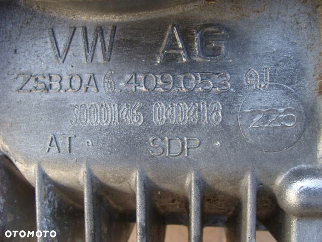 VW TIGUAN SHARAN Q3 REDUKTOR SKRZYNI 0A6409053AJ - 2