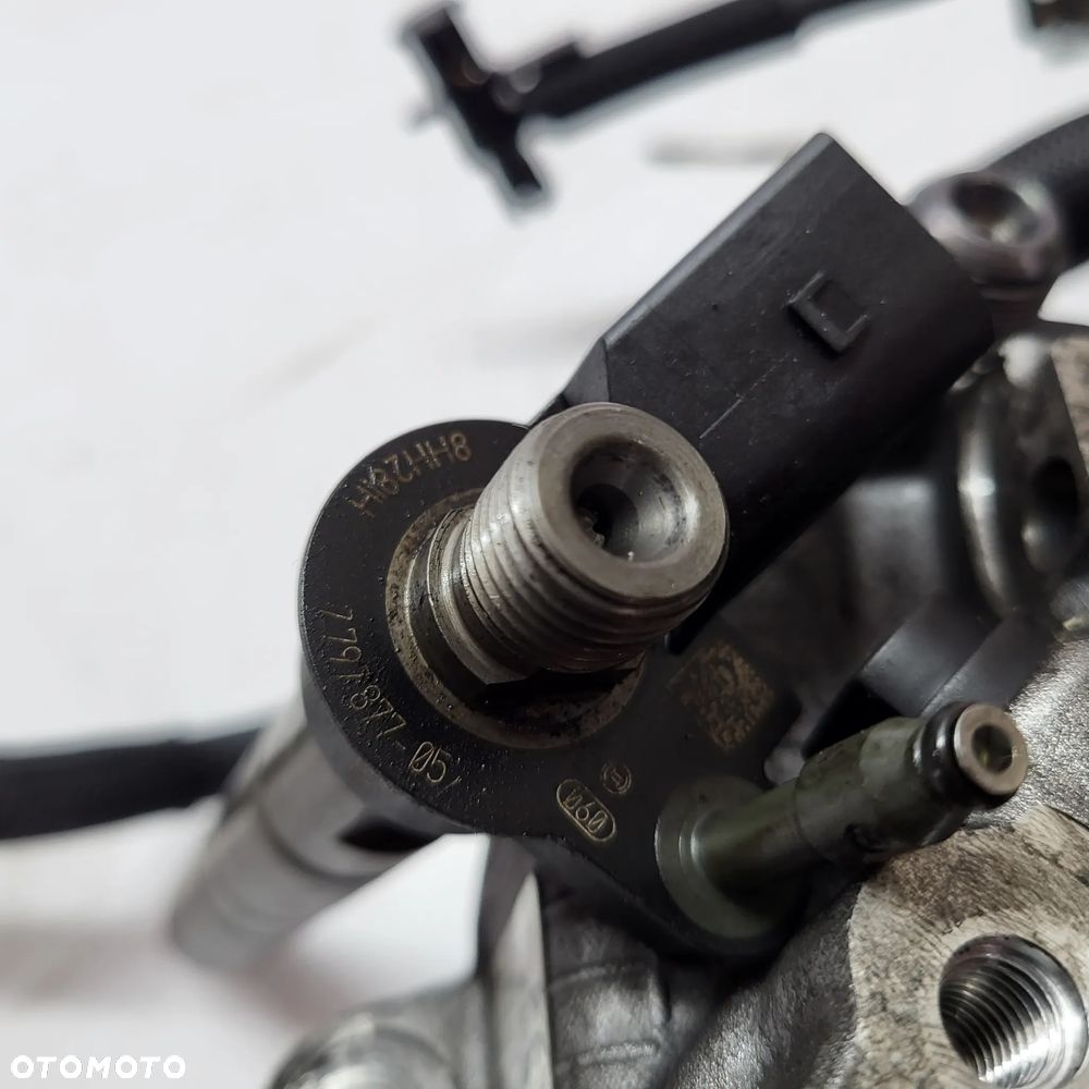 BMW 5 E60 N47 UKŁAD PALIWOWY POMPA LISTWA WTRYSKI PRZEWODY 7807495 7809129 7797877 - 9