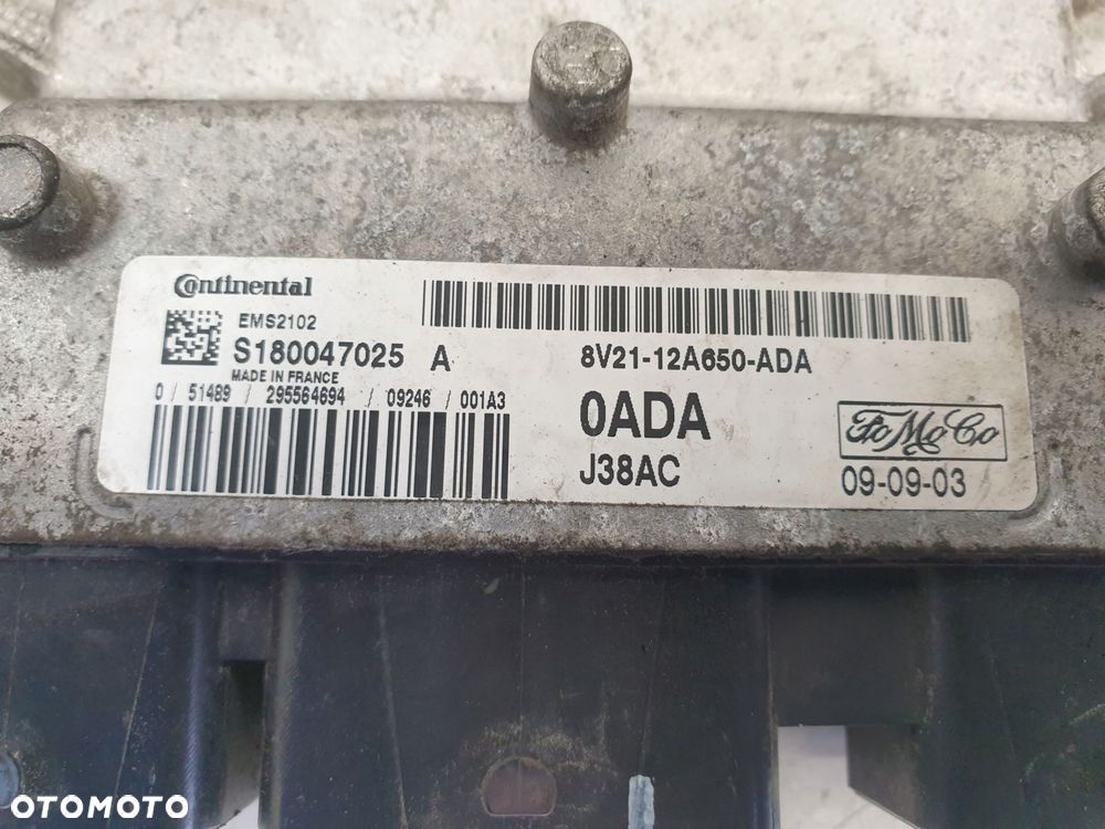 Ford Fiesta MK7 1.4 16V STERWONIK SILNIKA komputer 8V21-12A650-ADA - 2