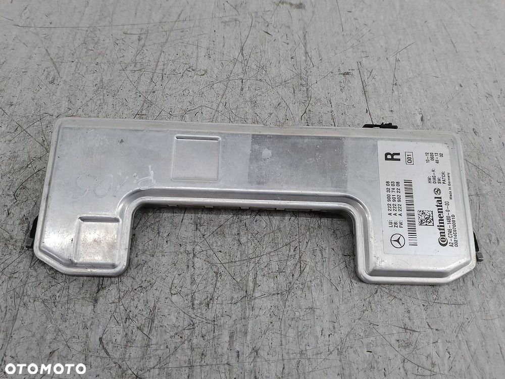 KAMERA SZYBY PRZÓD MAYBACH X222 A2229003208  A2229017403  A2229022208 - 5