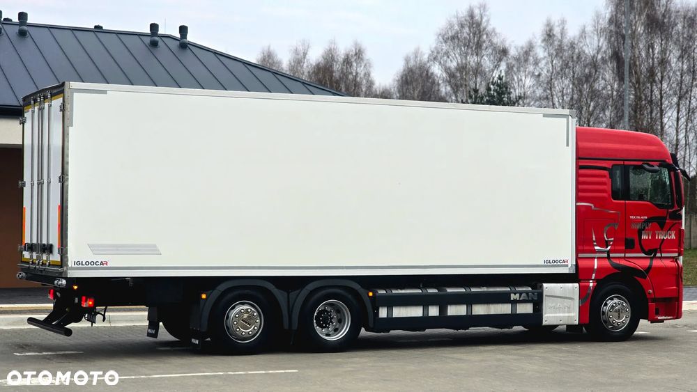 MAN TGX 26.420❗️❗️/ 6x2 / OŚ PODNOSZONA I SKRĘTNA / CHŁODNIA / ZABUDOWA IGLOOCAR 20 PALET / AGREGAT THERMOKING T-1000R / ELEKTRYK / AUTOMAT / 4 RYGLE / SALON POLSKA ❗️ - 23