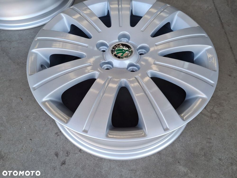 4x Felgi Aluminiowe SKODA VW SEAT 6x17 5x112 ET45 3TO601025J ORYGINAŁ - 4