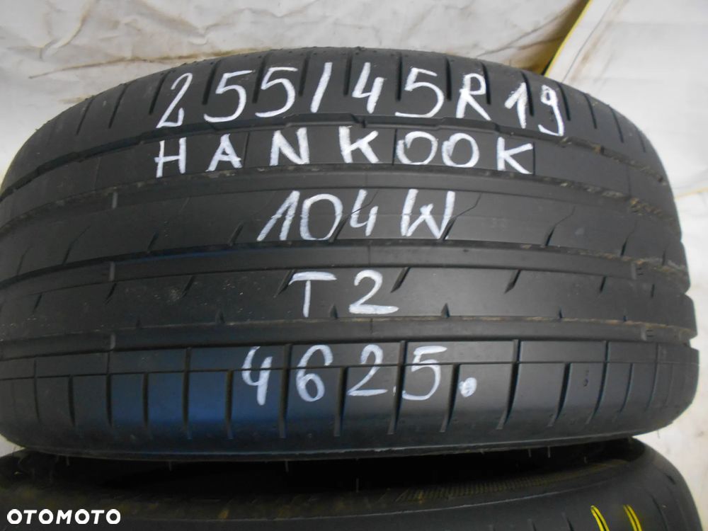 OPONY 255/45R19 HANKOOK VENTUS S1 EVO 3 EV T2 DOT 4625 6.6MM - 3