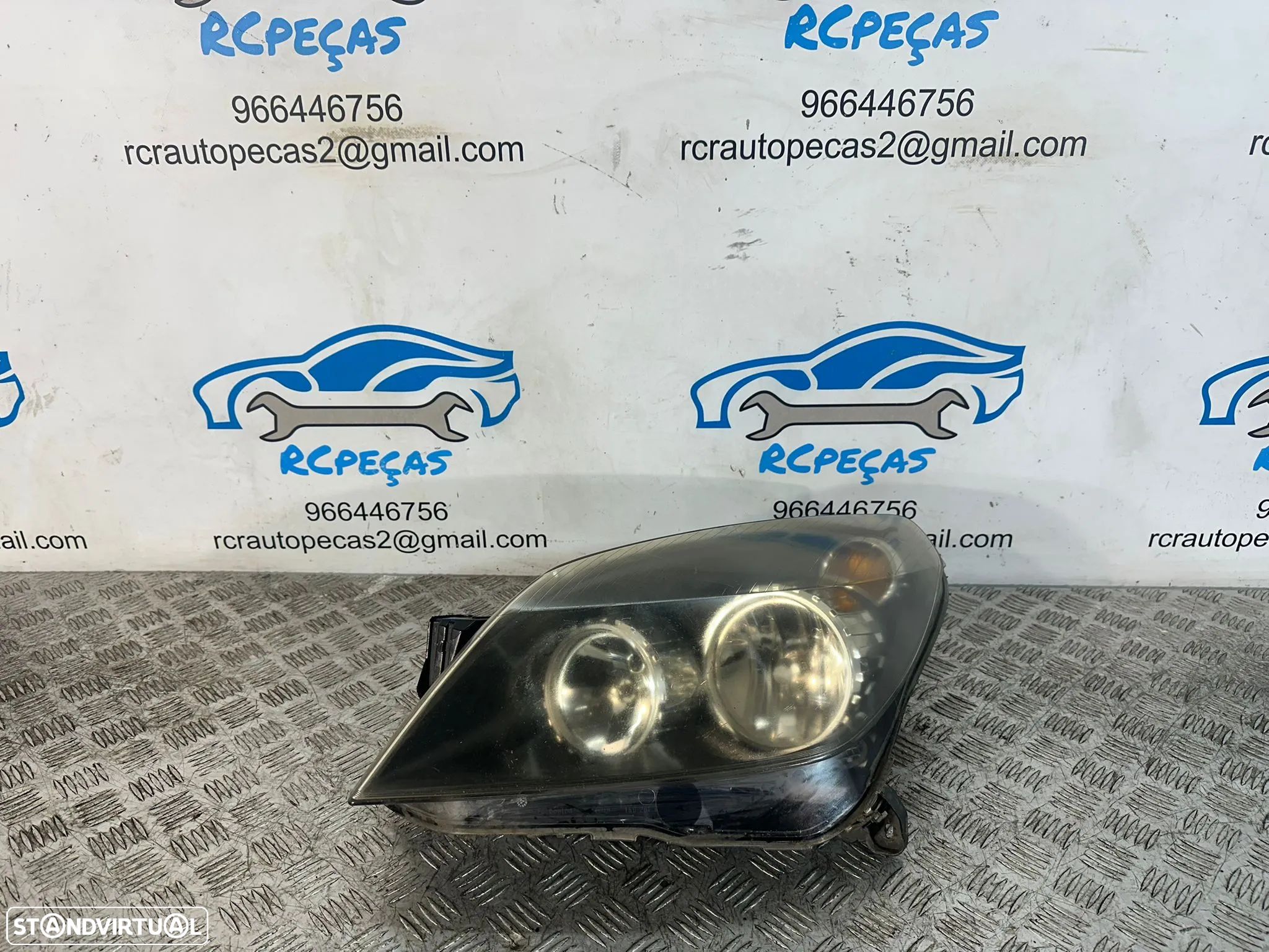 Otica Farol Frente Frontal Esquerdo Original Opel Astra H 1LG270370-03 2004 - 2010 - 1