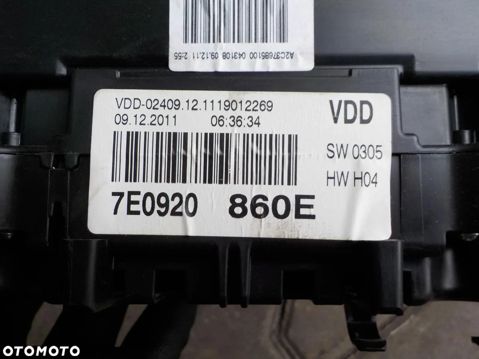 VW T5 2.0 TDI LIFT LICZNIK ZEGARY 7E0920860E - 3