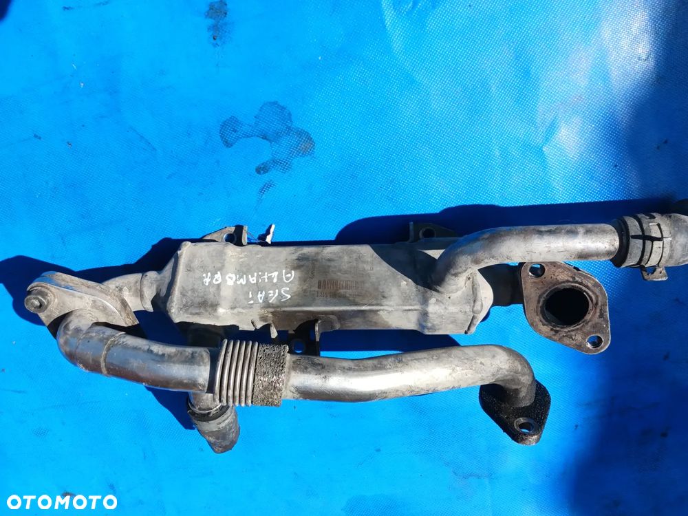 Volkswagen Sharan I chłodnica spalin zawór EGR kolektor przewód 1.9 TDI Ford Galaxy Seat Alhambra - 1