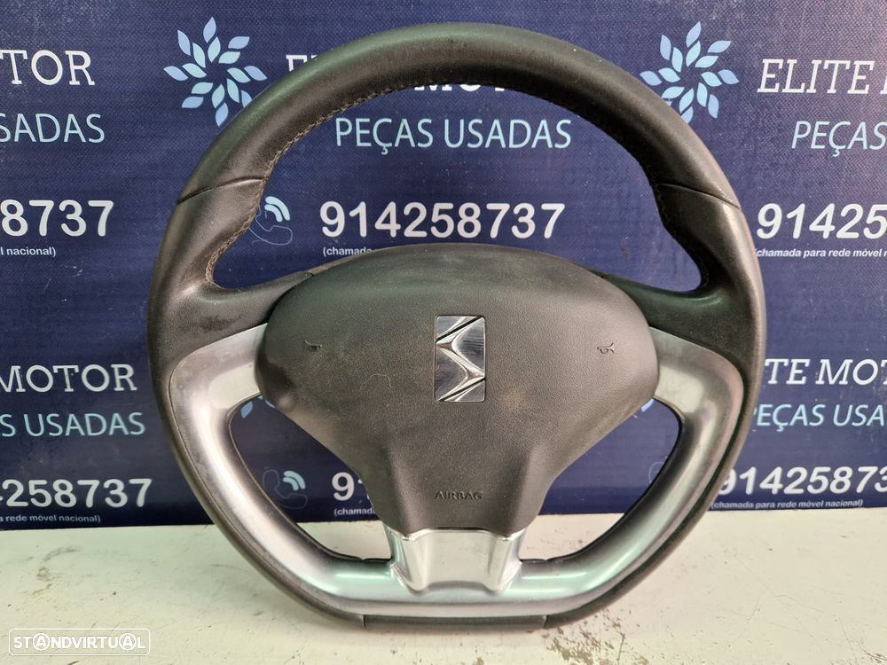 Volante usado pele com airbag CITROEN DS3 - 3
