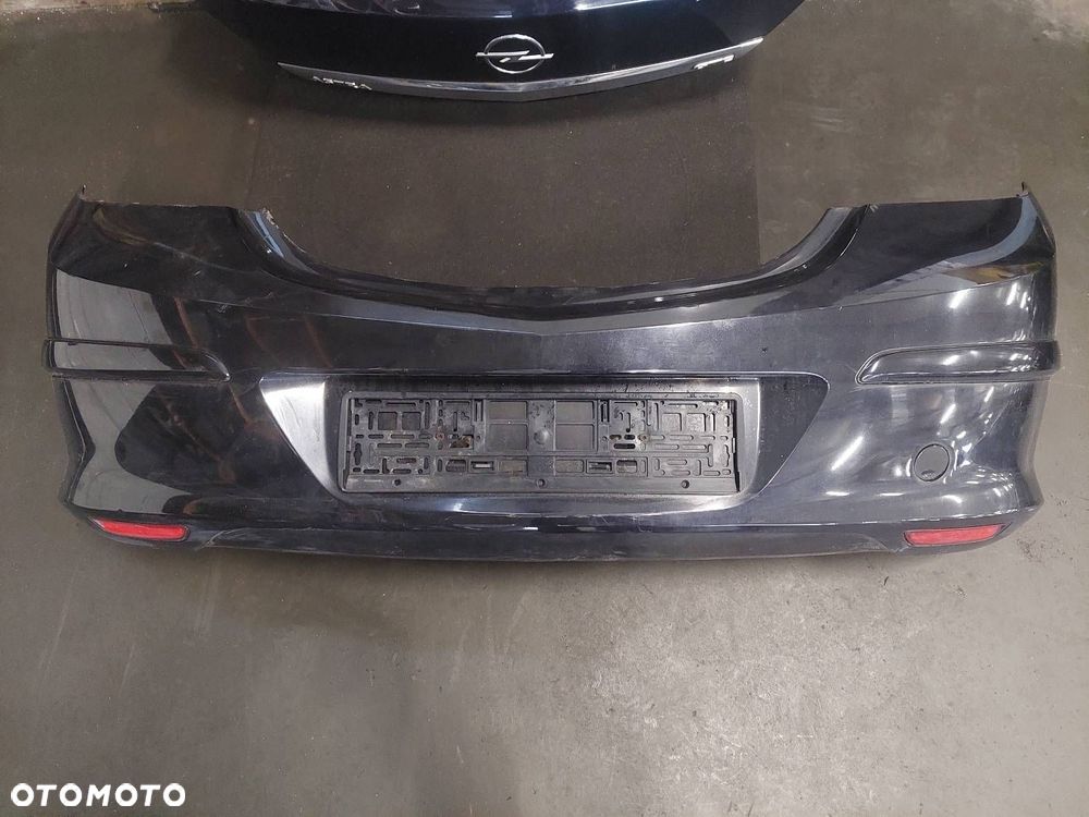 KOMPLETNY TYŁ KLAPA BAGAŻNIKA ZDERZAK LAMPY OPEL ASTRA H 3D Z20R GTC - 6