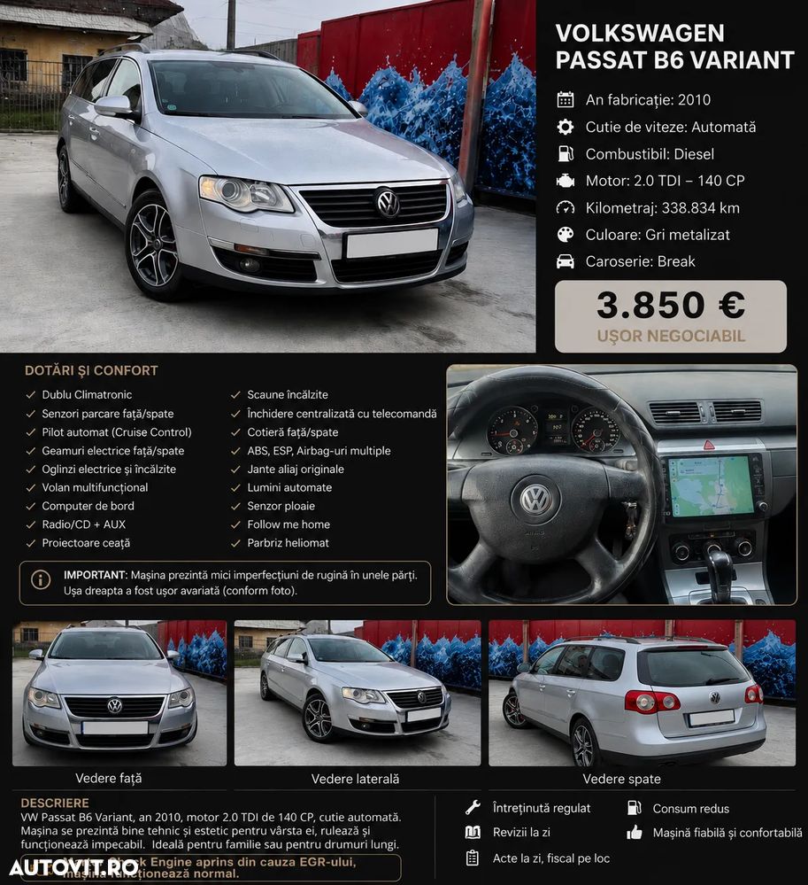 Volkswagen Passat 2.0 TDI Highline DPF DSG - 1