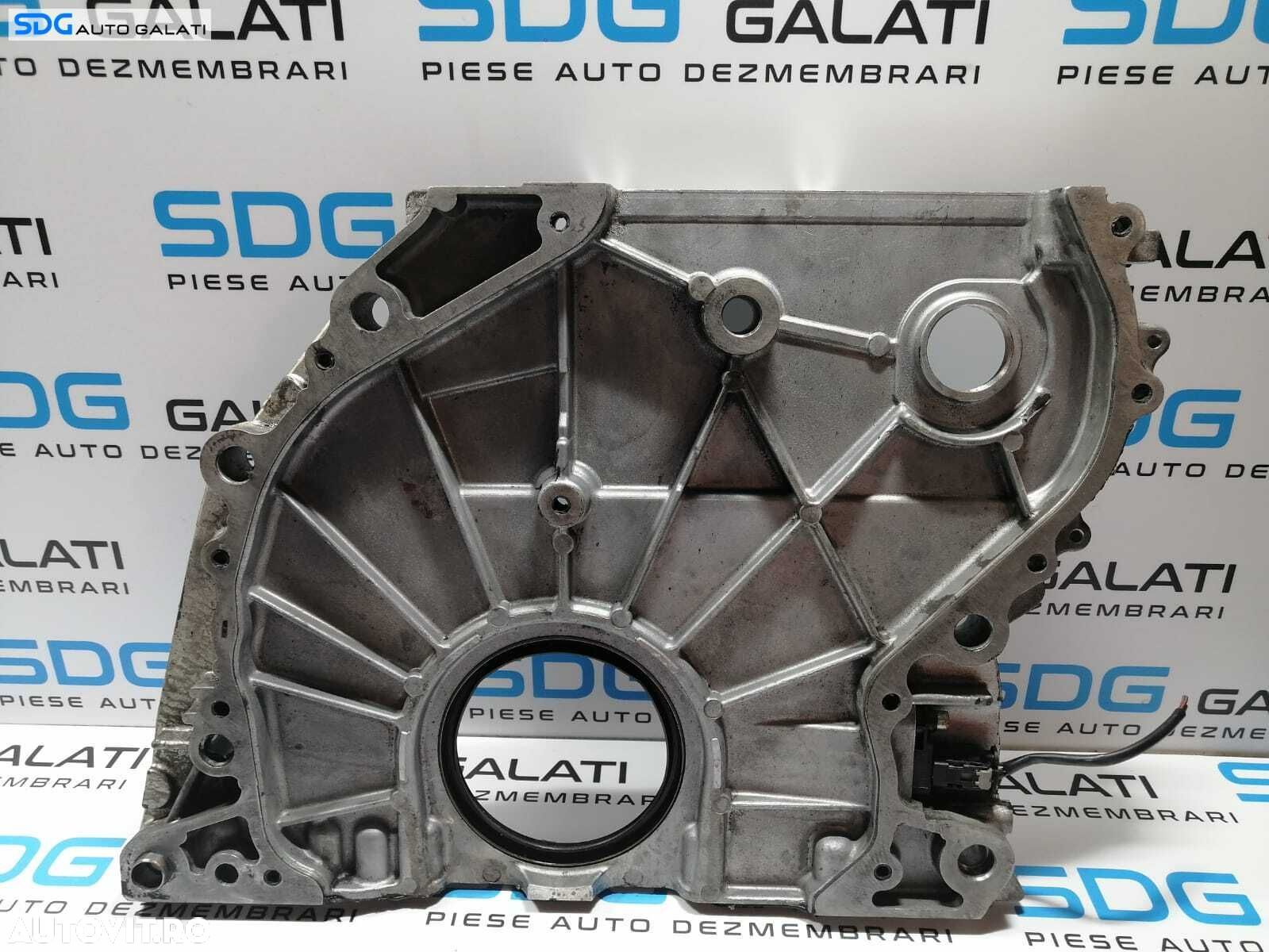 Capac cu Senzor Pozitie Vibrochen Arbore Cotit BMW Seria 1 E81 E82 E87 E88 118 120 2.0 D N47 2007 - 2013 Cod 1114781069503 14795910 7810695 - 1