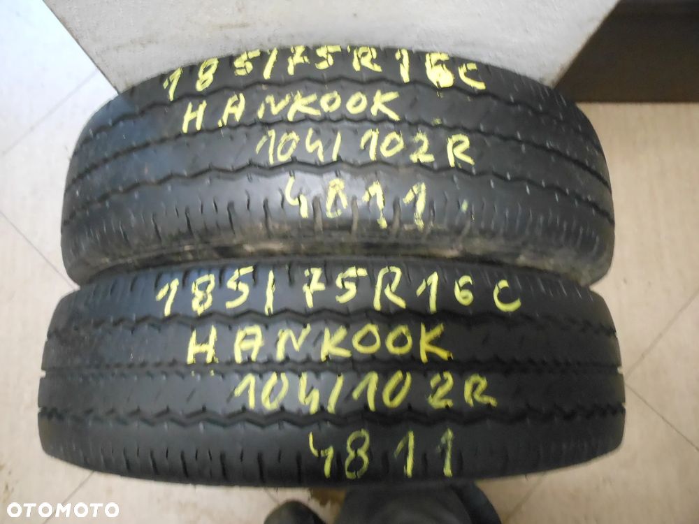 Opony 185/75r16c hankook ra08 radial 7mm lato para
