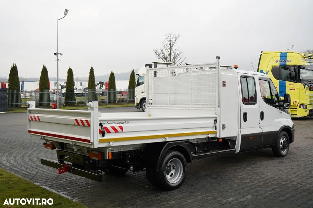 Iveco DAILY 35-140 / BASCULATOR / CU TRACȚIE MÂNĂ / DOUĂ TRACȚII / MANUAL / 6 LOCURI / - 17