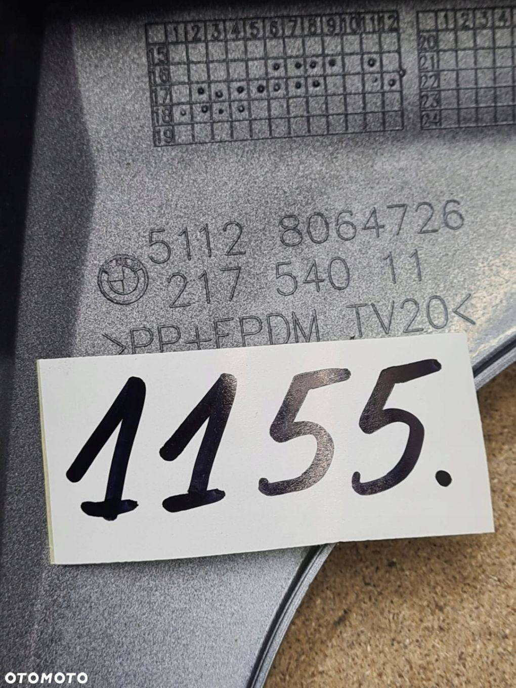 BMW 5 G31 KOMBI M-PAKIET ZDERZAK TYŁ PDCX6 - 7