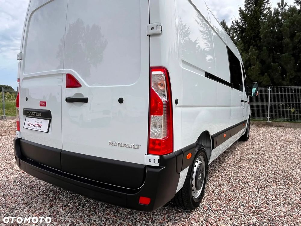 Renault Master L3H2 2.3dCi 130KM, Brygadówka/Doka 6-cio Osbowa, Klima, Tempomat, WEBASTO, Salon Polska, Pierwszy Właściciel, FV 23%, Bardzo Zadbany !!! - 14
