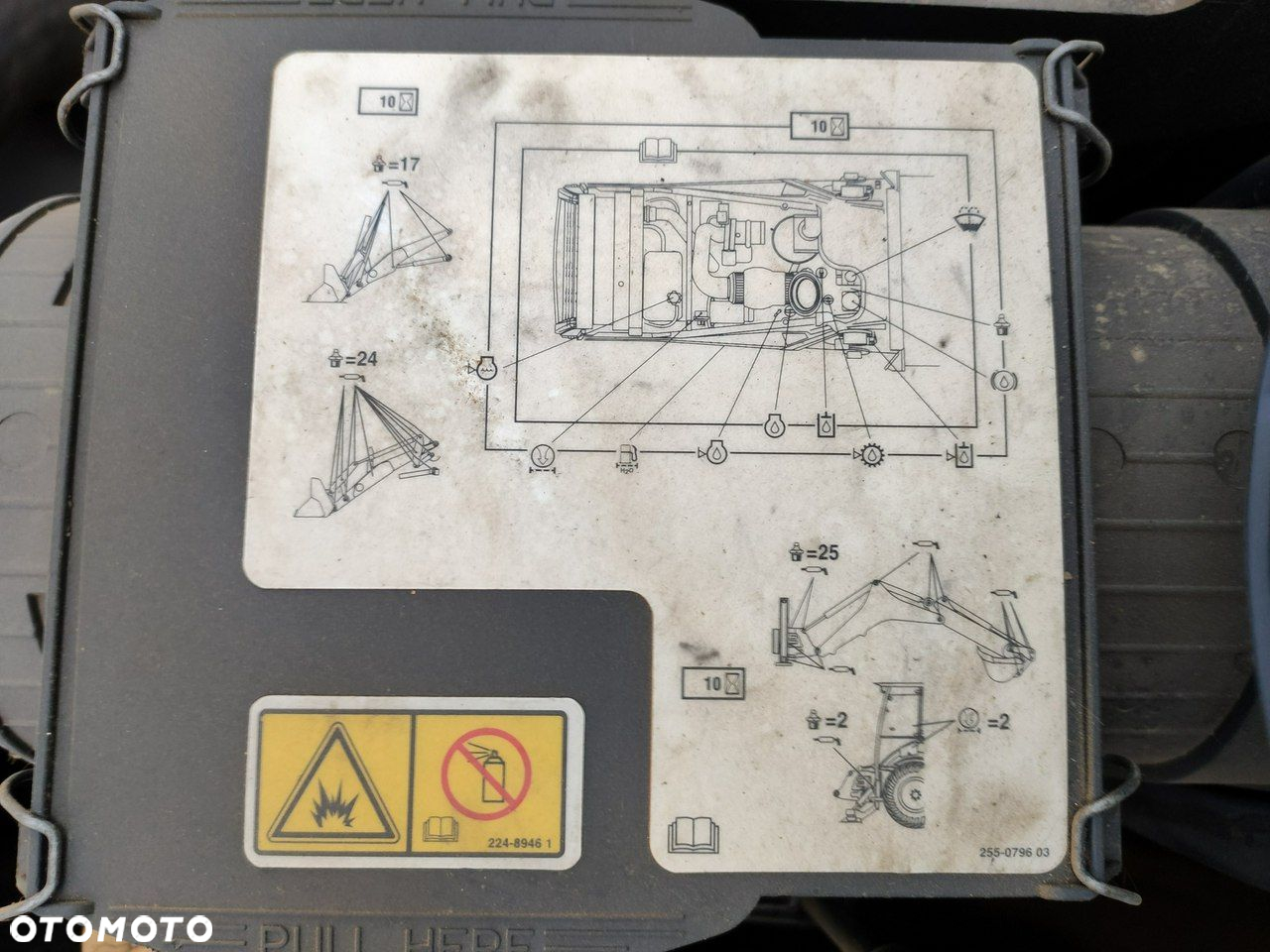 Caterpillar 444E Premier Sterowanie na Joystickach FULL OPCJA - 27