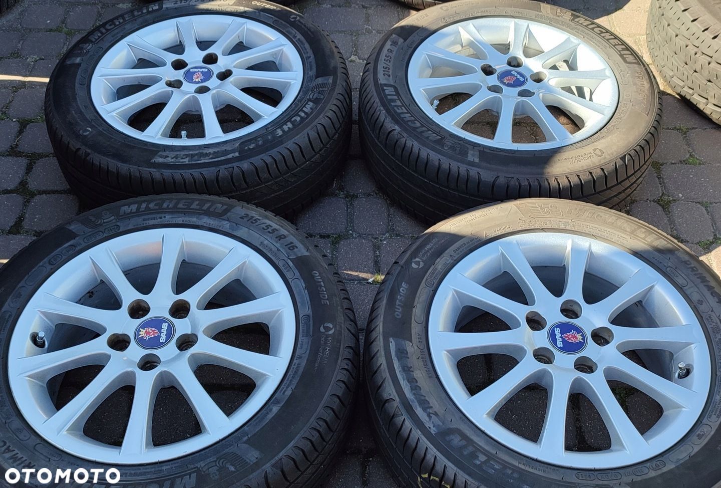 Felgi Aluminiowe Oryg. Saab 9-5 16 Cali 5x110 6,5Jx16 ET49 Ø65,1mm 12771532 - 1