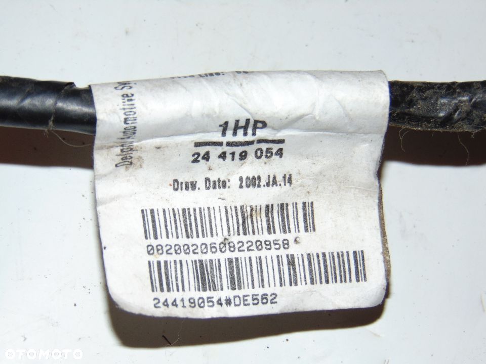 Wiązka czujników czujniki czujnik cofania parkowania instalacja PDC 24419054 Opel Vectra C HB 02-08r - 2