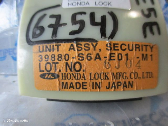 Modulo 39880S6AE01M1 HONDA FRV 2007 2.2CDTI 140CV 5P PRETO Módulo De Alarme Apoio Danificado  HONDA CIVIC 7 FASE 1 2002 1.7CDTI 100CV 5P CINZA HONDA CIVIC 7 FASE 1 2002 1.7CDTI 100CV 5P CINZA - 5