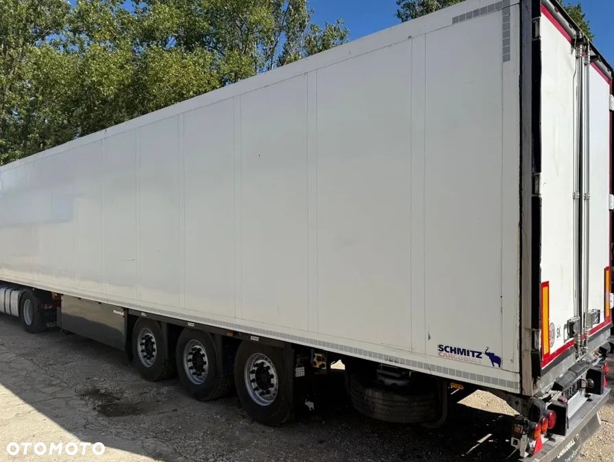 Schmitz Cargobull DOPPELSTOCK AGREGAT THERMO KING SL-200e EL.+DI. PRZEGRODA KOSZ PALETOWY OSIE SAF OŚ PODNOSZONA WAGA: 9291kg 2008 - 3