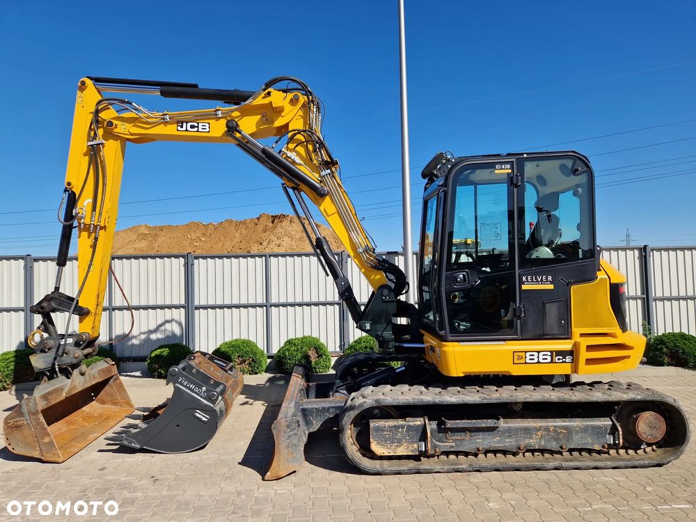 JCB 86C-2 * next gen * 2021r. *  1.220 mth * Klimatyzacja * 4 łyżki *