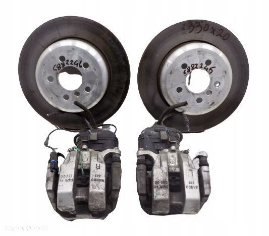 BMW 3 G20 ZACISK KLOCKI TARCZE HAMULCOWE TYŁ - 1