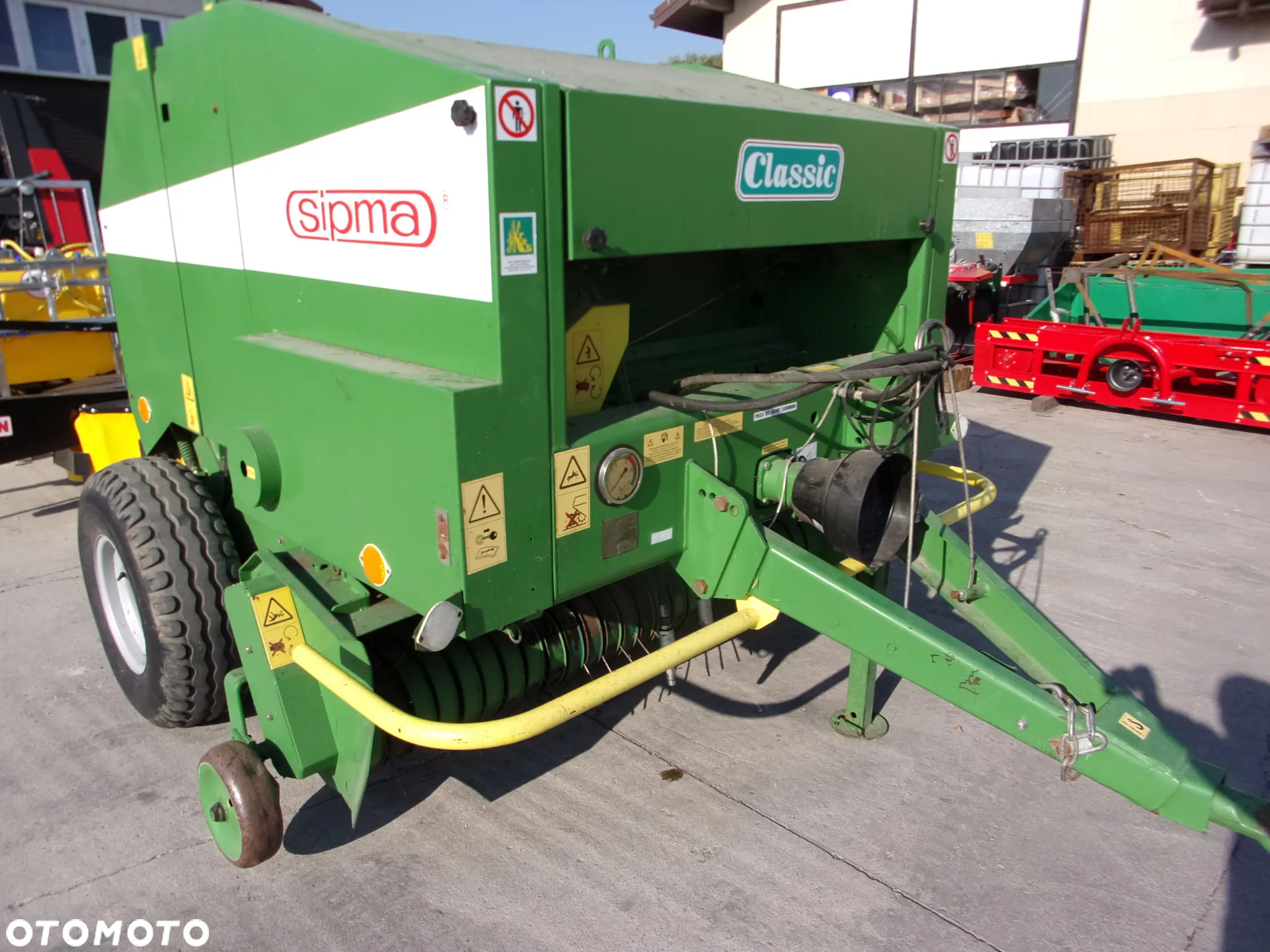 Inny Prasa belująca, zwijająca, rolująca, rolka, łańcuchowa, walcowa Z579/1- 1210 SIPMA, Z562/Z587 Metal Fach, Vikon 1901 - 8