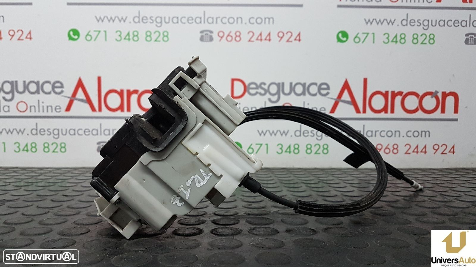 FECHADURA PORTA TRASEIRA ESQUERDA FIAT BRAVO (198) 1.6 16V DYNAMIC MULTIJET (88K... - 6