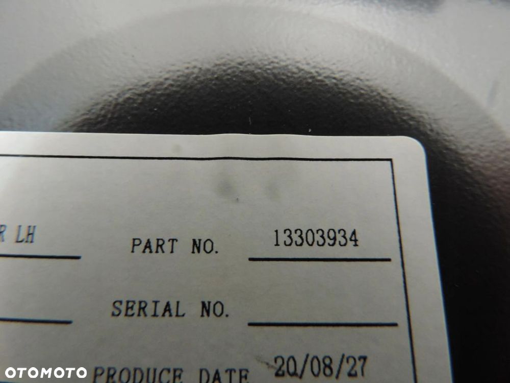 Opel Astra J IV 5D HB listwa drzwi lewa tył 13303934 NOWA ORYGINAŁ - 5