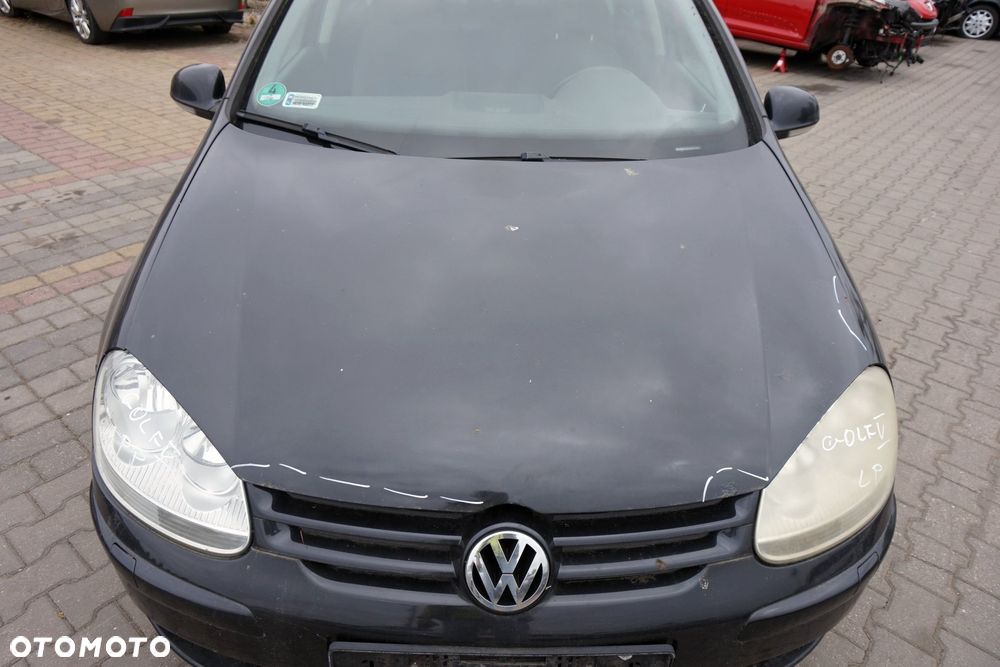 MASKA ZDERZAK BŁOTNIKI LAMPY GOLF V LC9Z  VOLKSWAGEN 2003-2009 CZARNY PRZÓD KOMPLETNY - 2