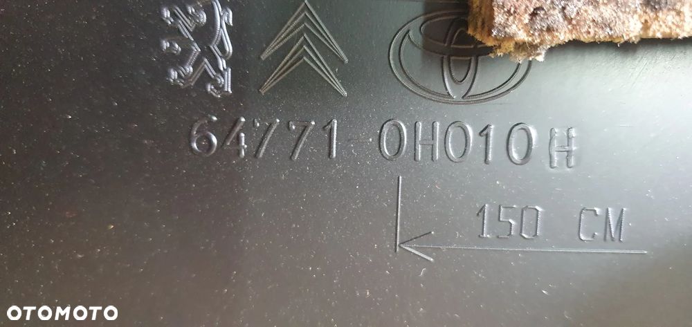 Płyta podłoga bagażnika Toyota Aygo 64771-0H010 - 5