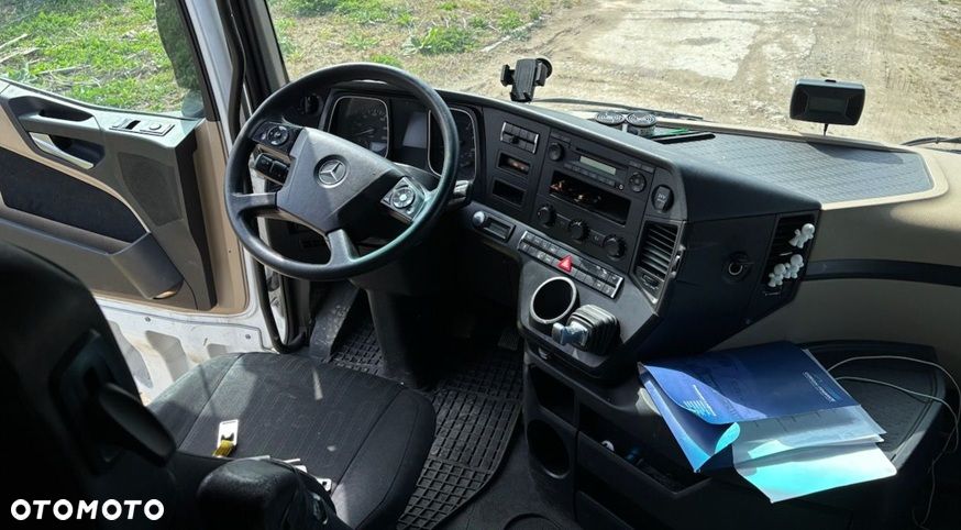 Mercedes-Benz ACTROS 1845 SPACE AUTOMAT RETARDER STANDKLIMA SPOJLERY WEBASTO LODÓWKA 2xALUTANK 700000km EURO 6 LOW DECK MEGA 2016 ŁADNY - 5