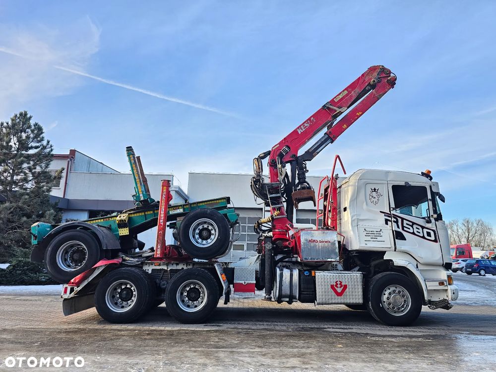 Scania R580 6x4 V8 + KESLA + WÓZEK DOLL CAŁY ZESTAW - 13