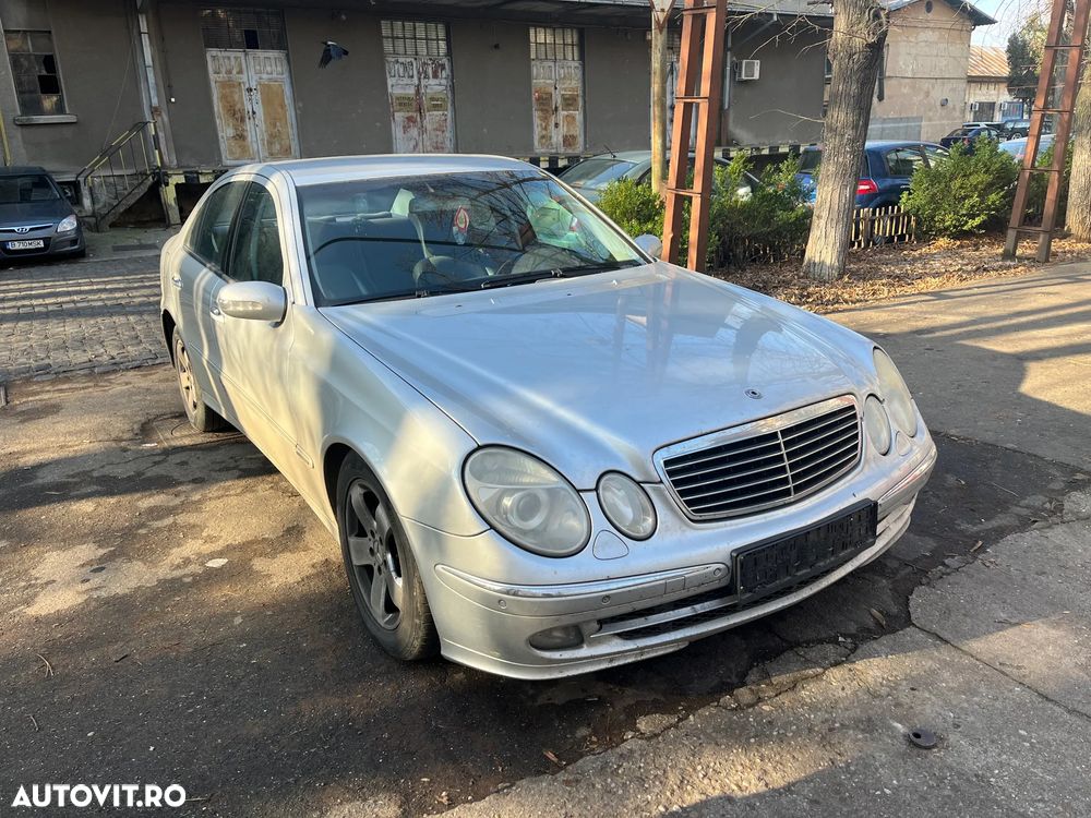 Dezmembrez Mercedes Benz E280CDI W211 2005 automat xenon gri argintiu - 10