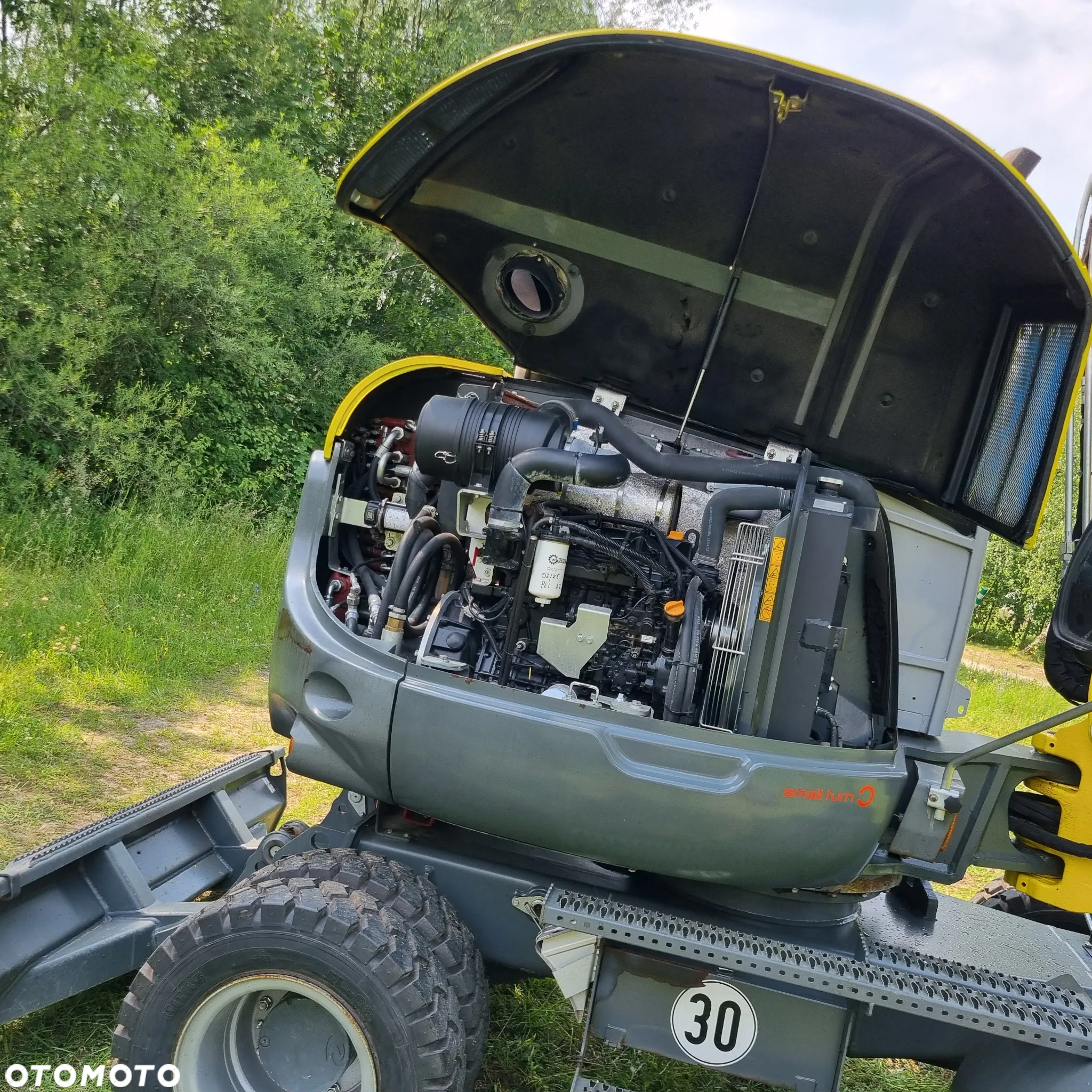 Wacker Neuson 6503-2 wersja7 Koparka kołowa 6,5t Nowe opony tylko 640h jak z Salonu 2015r import Norwegi! - 9