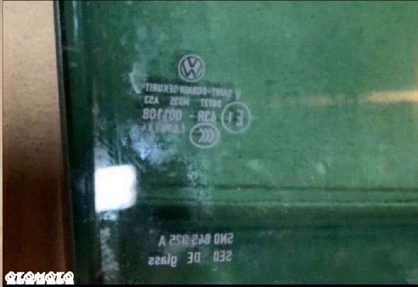 5N0845025 Szyba drzwi lewy tył vw tiguan 5N lift - 3