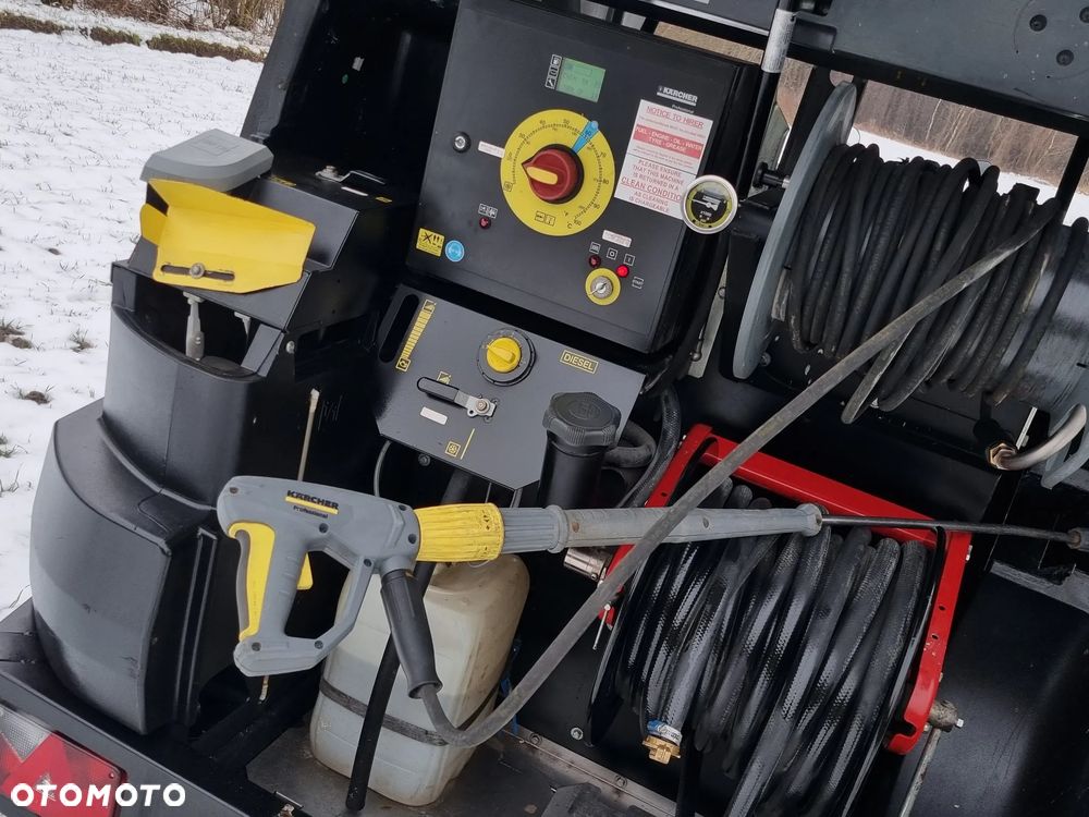 Kaercher Myjka na przyczepie Karcher HDS 17/20 DeTr1 2w1 czyszczenie parą i mycie gorącą wodą prekonfigurowana maszyna z Norwegii jak nowa - 27