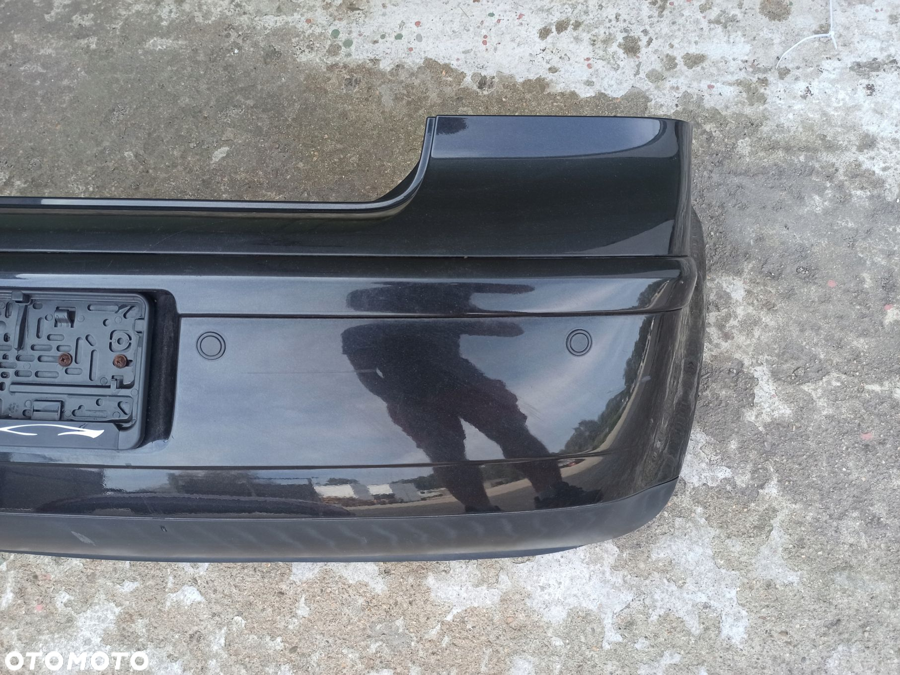 Zderzak tył VW POLO IV 9N LIFT LC9Z PDC czujniki parkowania - 8
